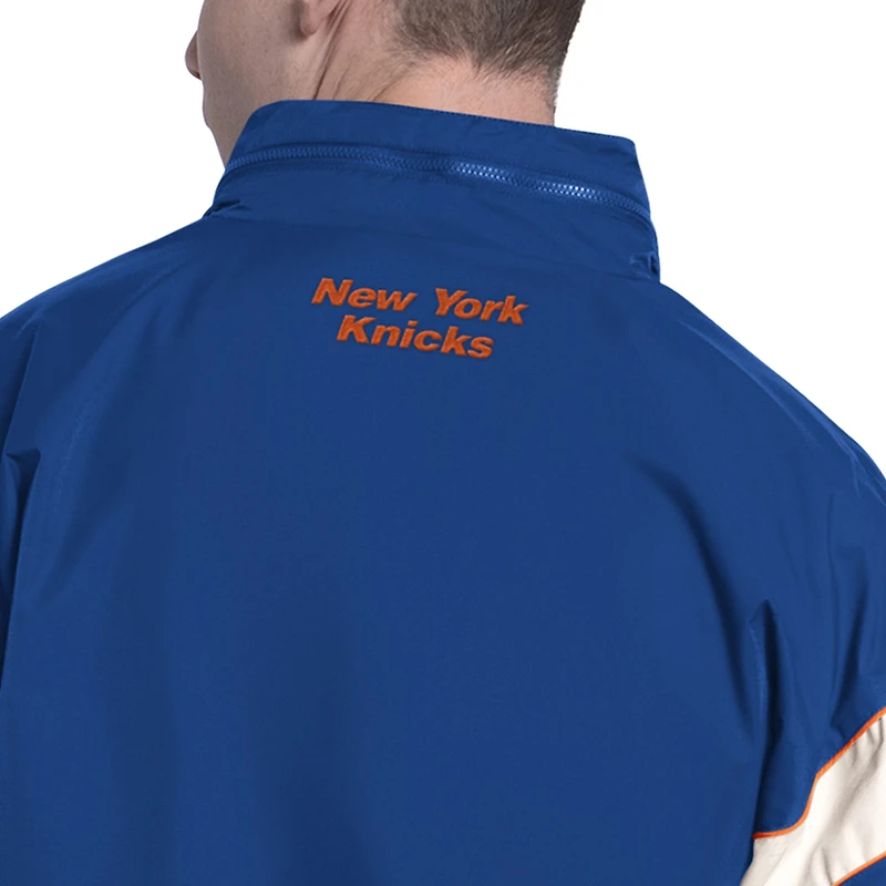 Veste à capuche zippée Starter Royal New York Knicks The Gust pour homme