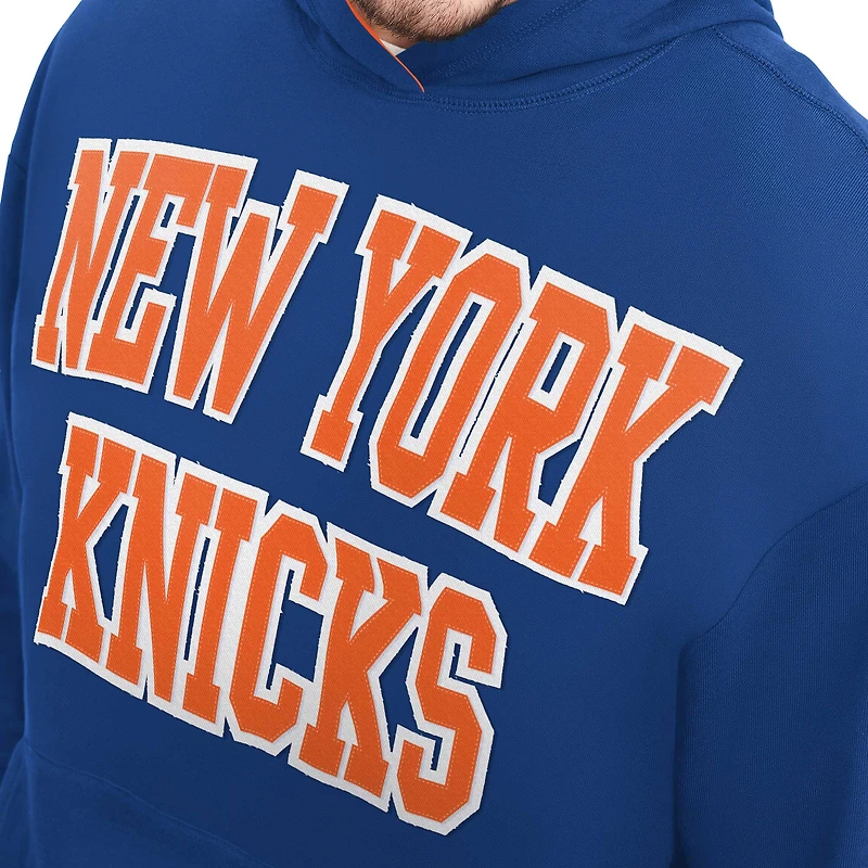 Sweat à capuche bleu Tommy Jeans New York Knicks Greyson pour hommes