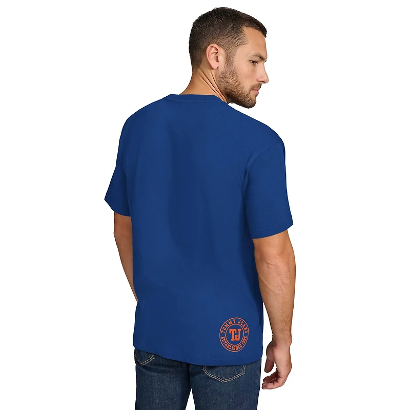 T-shirt bleu Tommy Jeans pour homme New York Knicks Noah Swish