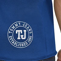 Sweat à capuche manches courtes Paul French Terry bleu New York Knicks de Tommy Jeans pour homme