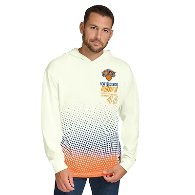 T-shirt à capuche manches longues avec applique vintage Ben New York Knicks de Tommy Jeans pour homme