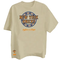 Men's Two Hype Khaki New York Knicks Worldwide Collection Premium T-Shirt