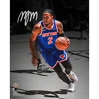 Photo dédicacée de Miles McBride, des New York Knicks, champions des finales NBA 2026 (16" x 20") - Action Spotlight