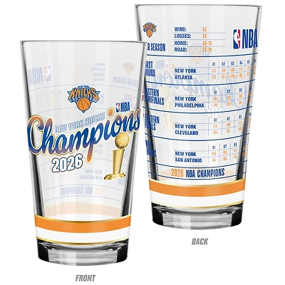 New York Knicks 2026 NBA Finals Champions Two-Piece 16oz. Mixing Glass Set