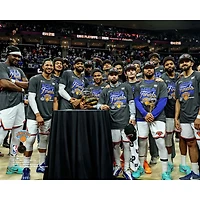 New York Knicks Unsigned 2026 NBA Eastern Conference Champions Team Photograph