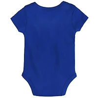Newborn Outerstuff Blue New York Knicks 2026 NBA Finals Champions Bodysuit
