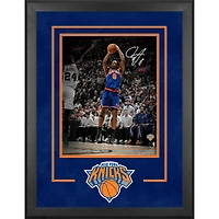 OG Anunoby New York Knicks Autographed 2026 NBA Finals Champions Deluxe Framed 16" x 20" Action Spotlight Photograph