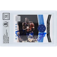 Patrick Ewing New York Knicks Autographed 2010-11 Panini Donruss Masters Materials Jersey Relic #7 #/299 Beckett Fanatics Witnessed Authenticated 10 Card