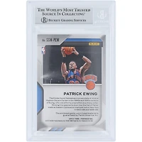 Carte authentifiée par Patrick Ewing (New York Knicks) – Collection Panini Prizm Sensational Swatches Jersey Relic 2020-21 #SSW-PEW – authentifiée par Beckett Fanatics Witnessed