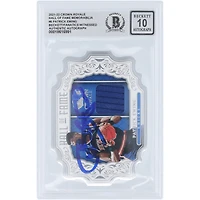 Patrick Ewing New York Knicks Autographed 2021-22 Panini Crown Royale Hall Of Fame Memorabilia Jersey Relic #HM-PEW Beckett Fanatics Witnessed Authenticated 10 Card