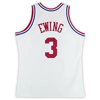 Maillot authentique autographié par Patrick Ewing des New York Knicks lors du match des étoiles de 1991 de Mitchell & Ness