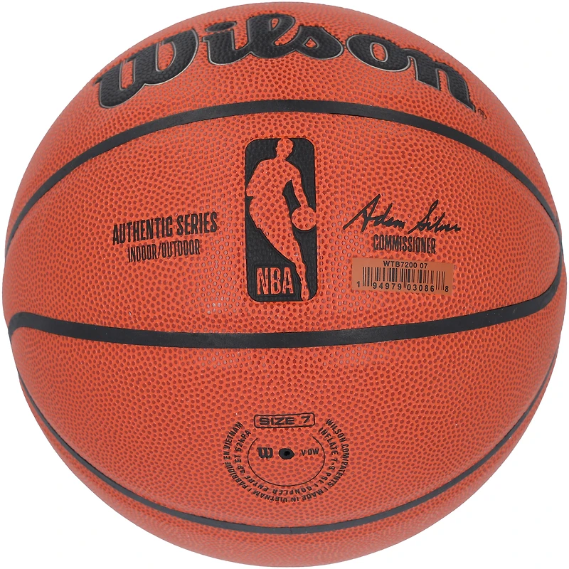 Patrick Ewing New York Knicks Autographed Wilson Replica Basketball