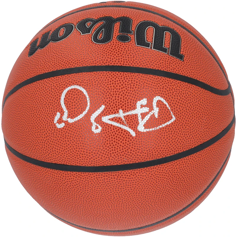 Réplique de ballon de basket Wilson autographiée par Patrick Ewing des New York Knicks