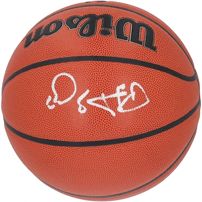 Réplique de ballon de basket Wilson autographiée par Patrick Ewing des New York Knicks