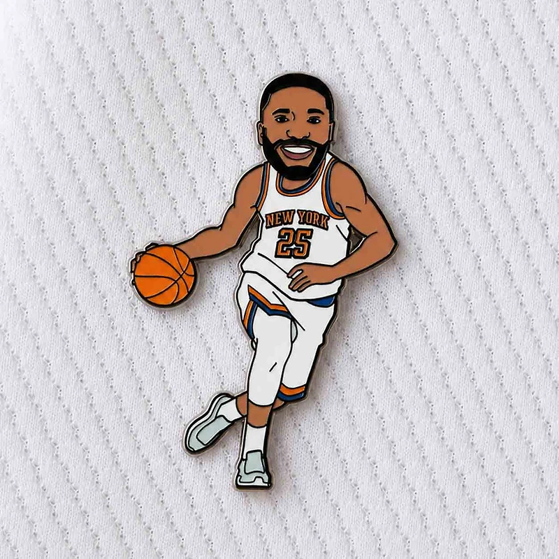 Players Pins™ Mikal Bridges New York Knicks Limited Edition Collectible Pin