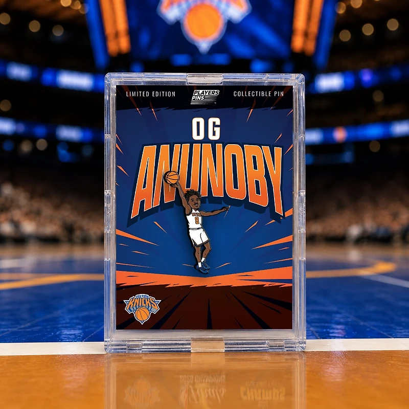 Players Pins™ OG Anunoby New York Knicks Limited Edition Collectible Pin