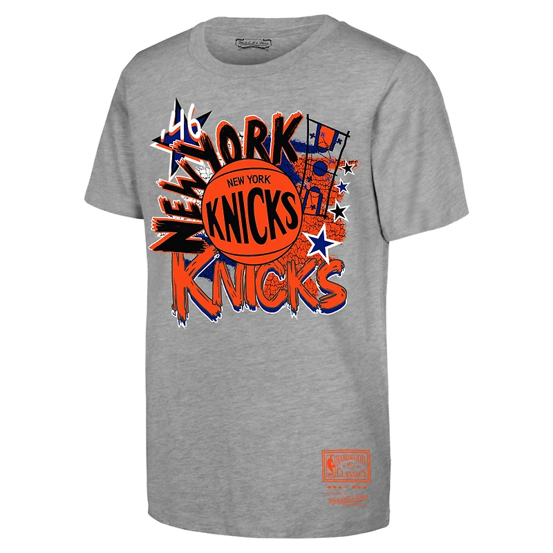 Preschool Mitchell & Ness Heather Gray New York Knicks