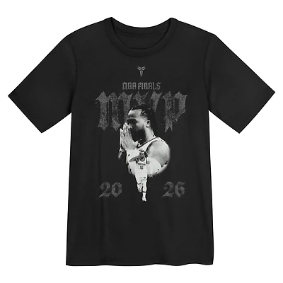 Preschool Nike Jalen Brunson Black New York Knicks 2026 NBA Finals MVP T-Shirt