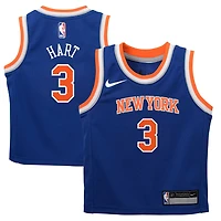 Preschool Nike Josh Hart Blue New York Knicks Replica Swingman Jersey - Icon Edition