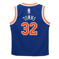Preschool Nike Karl-Anthony Towns Blue New York Knicks Replica Swingman Jersey - Icon Edition