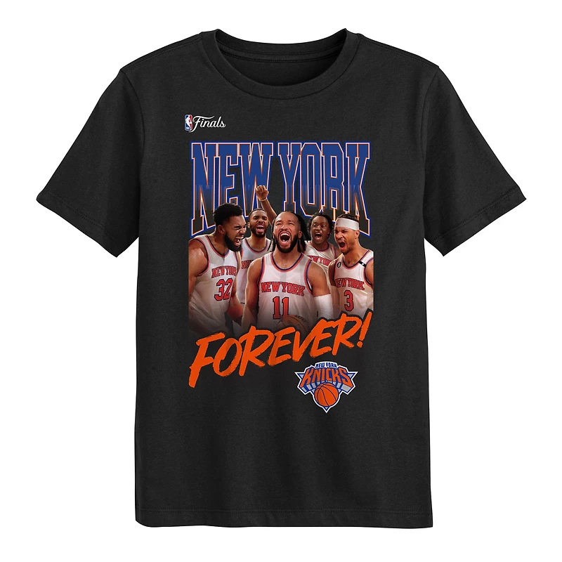 Preschool Outerstuff  Black New York Knicks NY Forever T-Shirt