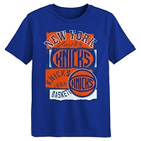 Preschool Outerstuff  Blue New York Knicks The Paint T-Shirt