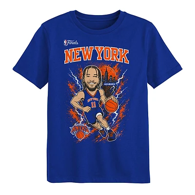 Preschool Outerstuff Jalen Brunson Blue New York Knicks 2026 NBA Finals Player T-Shirt
