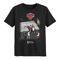 Preschool Outerstuff OG Anunoby Black New York Knicks 2026 NBA Finals Game 4 Tip-In Pic T-Shirt