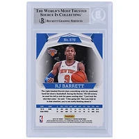 Carte de recrue authentifiée autographiée par RJ Barrett des New York Knicks Panini Chronicles Phoenix #578 Beckett 2019-20