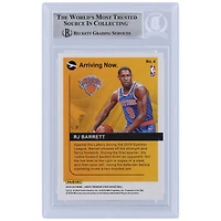 RJ Barrett New York Knicks Autographié 2019-20 Panini Hoops Premium Stock Arrivée Maintenant #4 Beckett Fanatics A Vu Authentifié Rookie Card