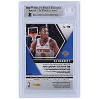 RJ Barrett New York Knicks Autographed 2019-20 Panini Mosaic #229 Beckett Fanatics Witnessed Authenticated Rookie Card