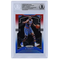 Carte de recrue authentifiée autographiée RJ Barrett New York Knicks Panini Prizm 2019-20 rouge, blanc et bleu #250 Beckett Fanatics