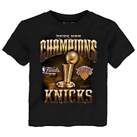 Toddler Mitchell & Ness Black New York Knicks 2026 NBA Finals Champions T-Shirt