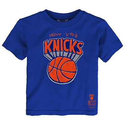 Toddler Mitchell & Ness Blue New York Knicks Favorite Team T-Shirt