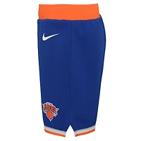 Toddler Nike Blue New York Knicks Icon Replica Shorts