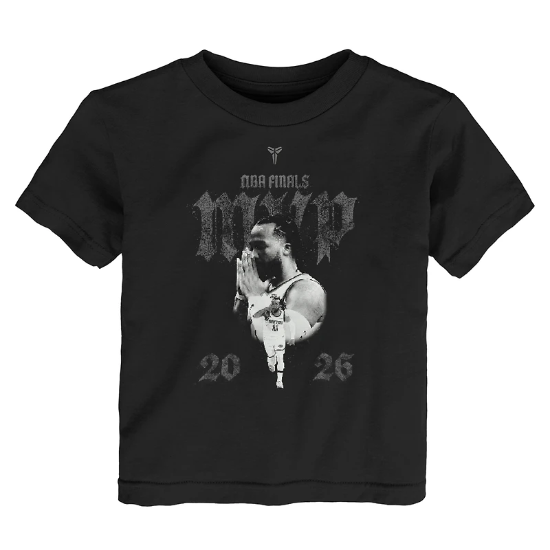Toddler Nike Jalen Brunson Black New York Knicks 2026 NBA Finals MVP T-Shirt