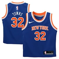 Toddler Nike Karl-Anthony Towns Blue New York Knicks Replica Swingman Jersey - Icon Edition