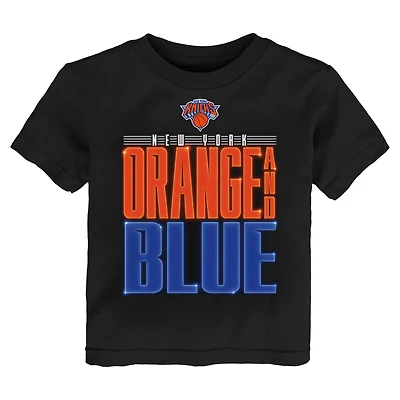 Toddler Outerstuff Black New York Knicks Marquee T-Shirt