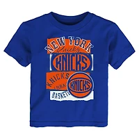 Toddler Outerstuff  Blue New York Knicks The Paint T-Shirt