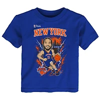 Toddler Outerstuff Jalen Brunson Blue New York Knicks 2026 NBA Finals Player T-Shirt