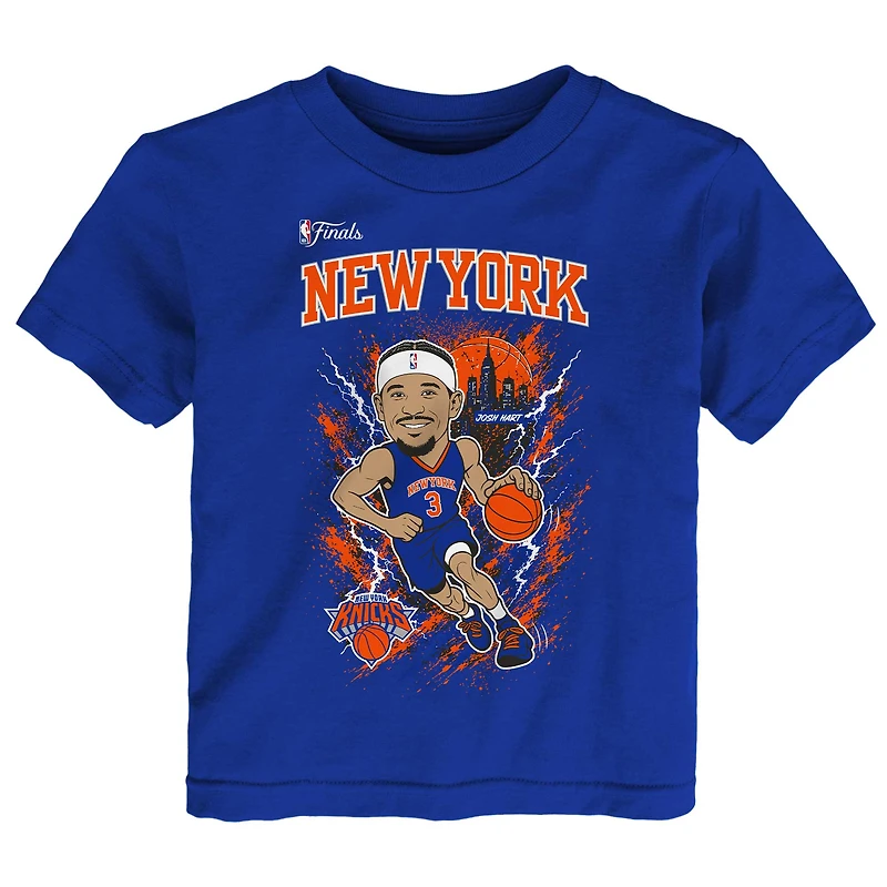 Toddler Outerstuff Josh Hart Blue New York Knicks 2026 NBA Finals Player T-Shirt