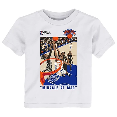 Toddler Outerstuff OG Anunoby White New York Knicks 2026 NBA Finals Game 4 Tip-In T-Shirt
