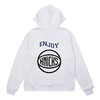 Unisex Enjoy Basketball x New York Knicks Heather Gray Hoop Enthusiast Capsule Collection Pullover Hoodie