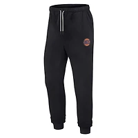 Pantalon de jogging unisexe Fanatics noir New York Knicks Elements en polaire super doux