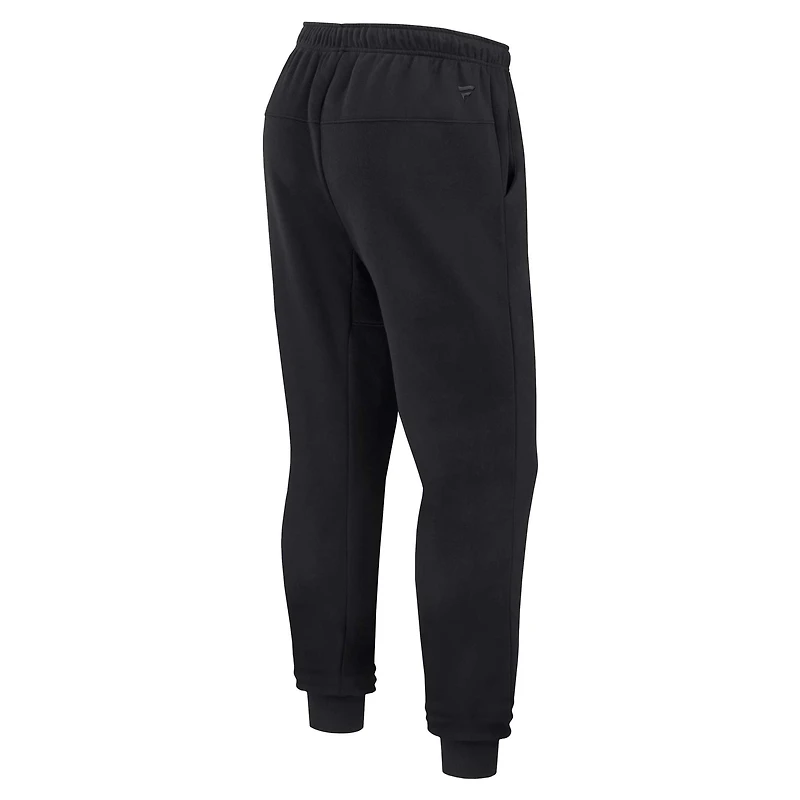 Pantalon de jogging unisexe Fanatics noir New York Knicks Elements en polaire super doux