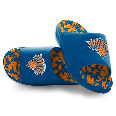 Sandales unisexes ISlide New York Knicks à motif multicolore