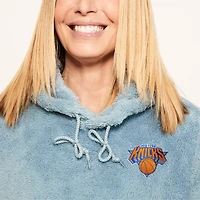 Unisex Jill Martin Licensing LLC Blue New York Knicks Blanket Hoodie