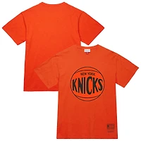 Unisex Mitchell & Ness New York Knicks Hardwood Classics MVP Logo T-Shirt