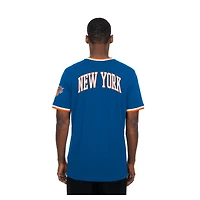 Unisex New Era  Blue York Knicks Sport Classics Capsule V-Neck Fashion Jersey