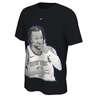 T-shirt Nike unisexe noir à imprimé Jalen Brunson des New York Knicks